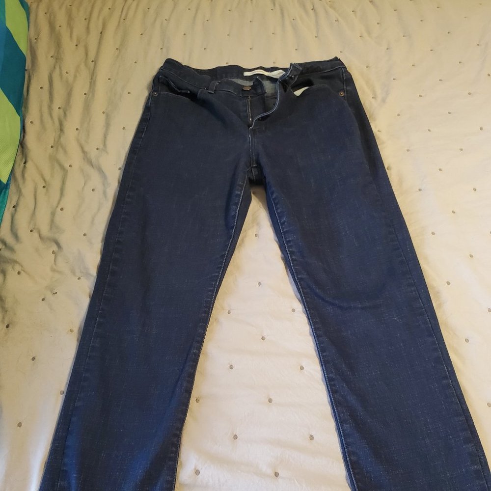 Levi Strauss Classic Straight Dark Blue Jeans